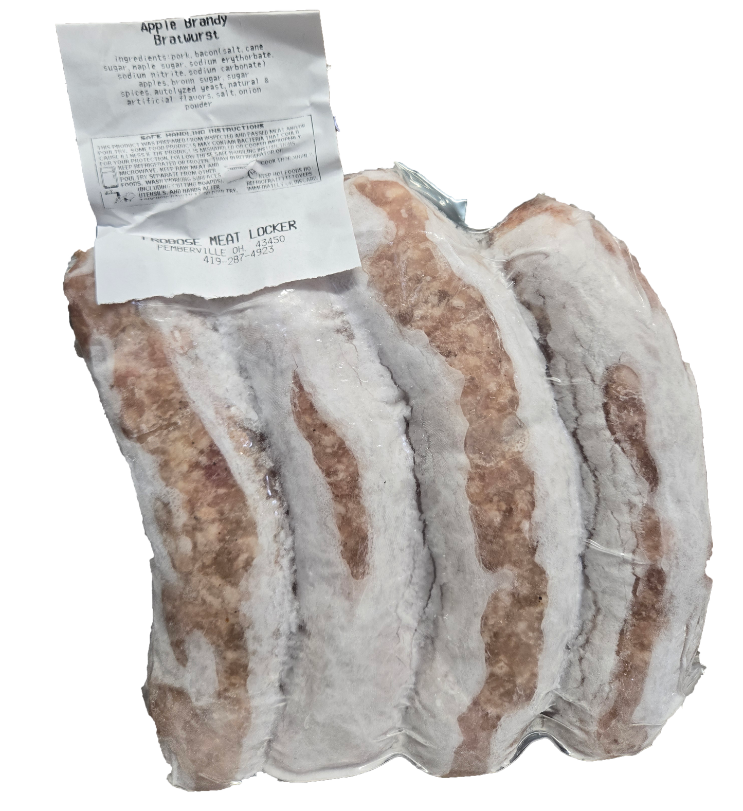 Apple Brandy Bacon Bratwurst