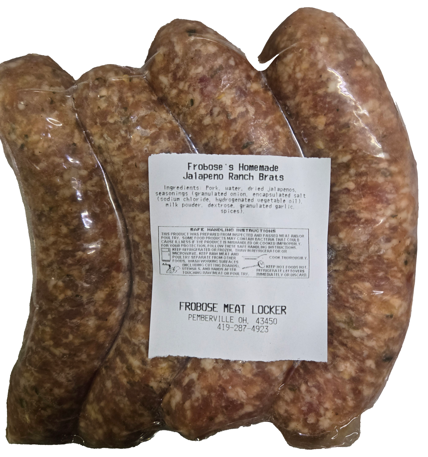 Jalapeno Ranch Bratwurst