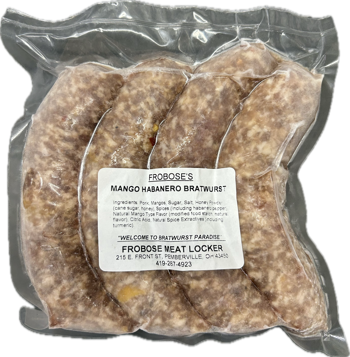 Mango Habanero Bratwurst