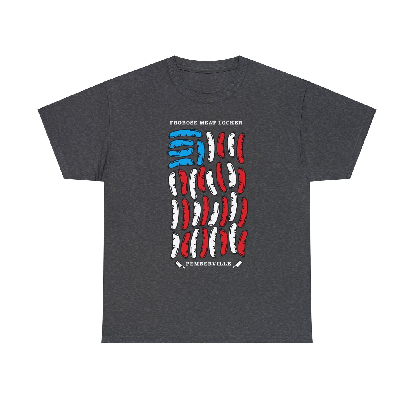 Frobose Meat Locker Bratwurst Flag T-Shirt