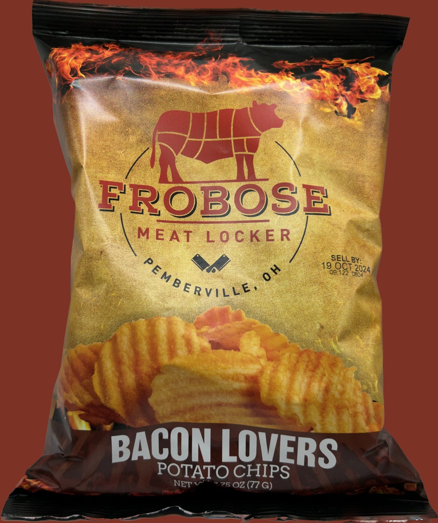 Frobose Meat Locker Bacon Lovers Potato Chips