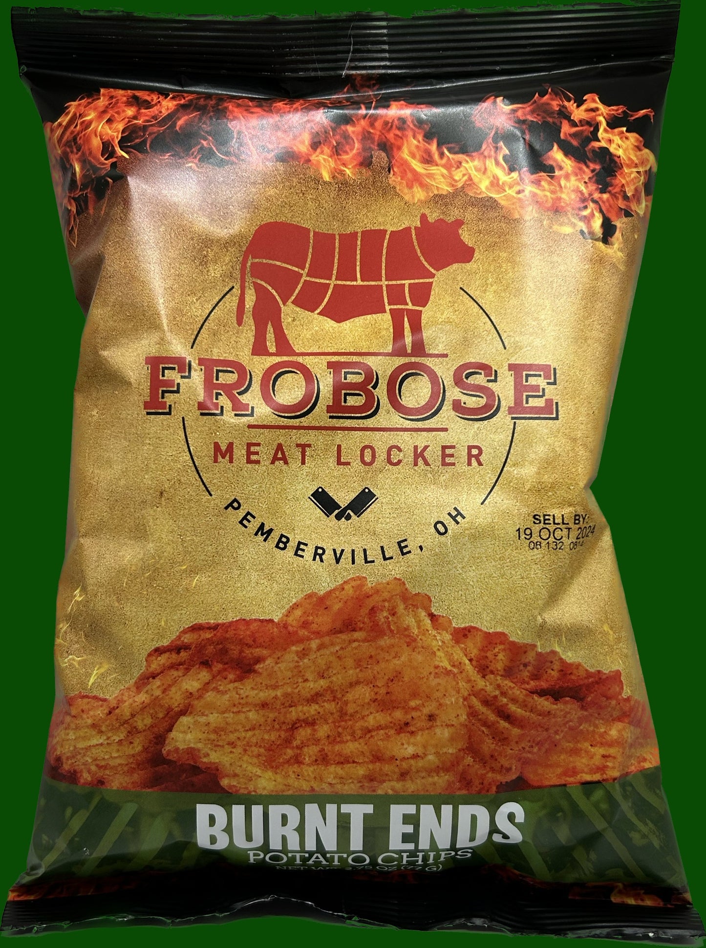 Frobose Meat Locker Burnt Ends Potato Chips