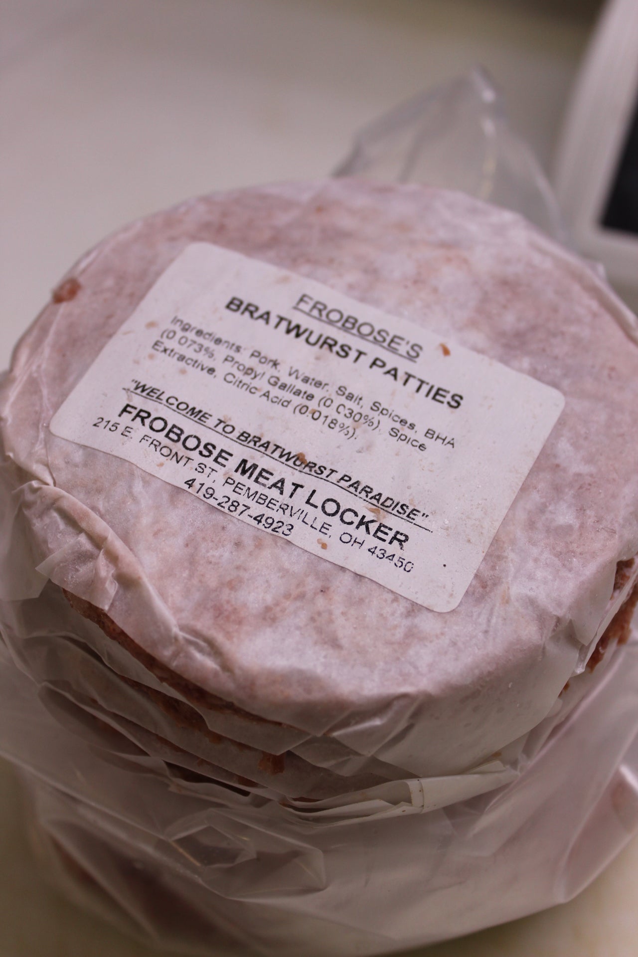 Bratwurst Patties