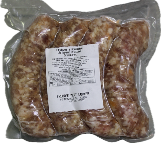 Jalapeno Cheddar Bratwurst