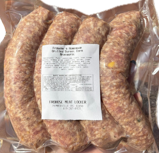 Grilled Street Corn Brat