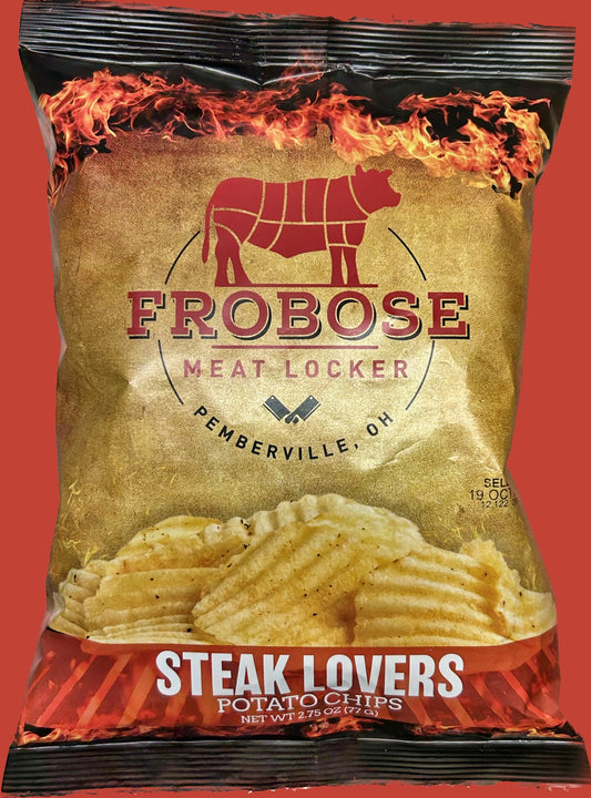 Frobose Meat Locker Steak Lovers Potato Chips