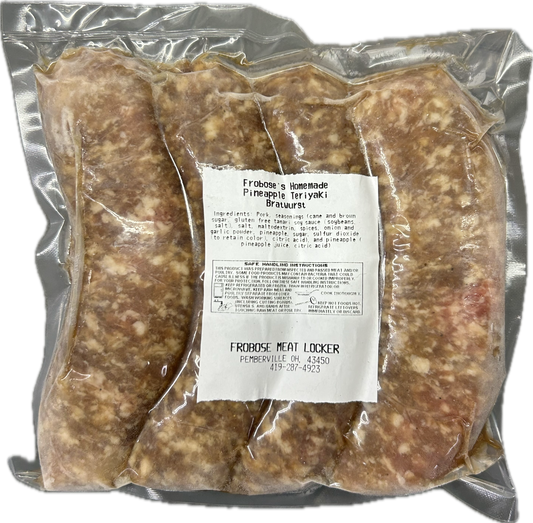 Pineapple Teriyaki Bratwurst